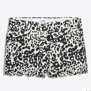 J. Crew Scalloped Shorts
